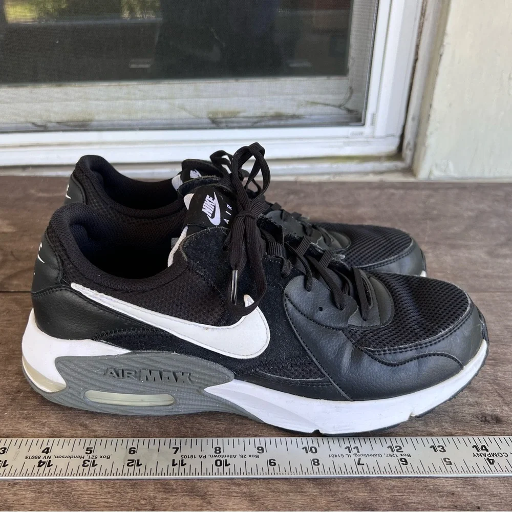 Nike Air Max Excee Womens Sneakers Black/White-Dark Grey Size 11 CD4165-001 - Picture 14 of 16